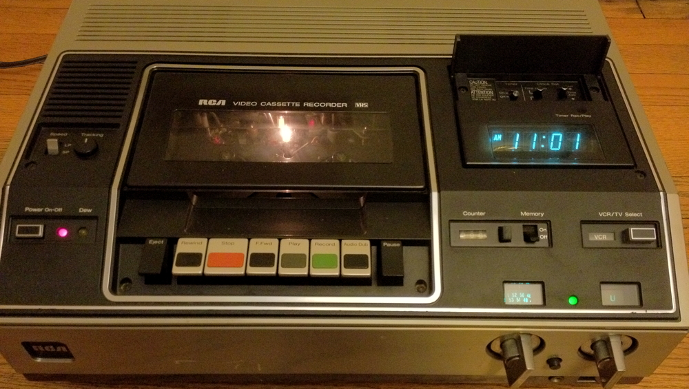 vcr front