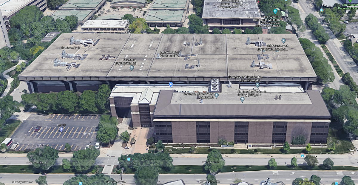 ERF Building via Google Earth