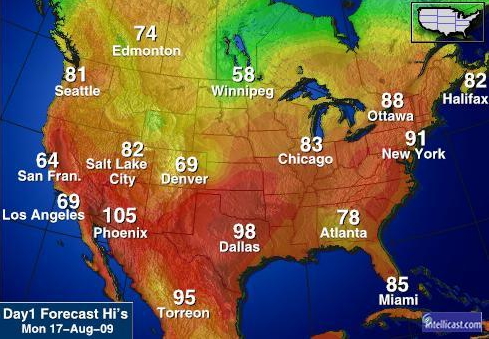 Weather map version 2