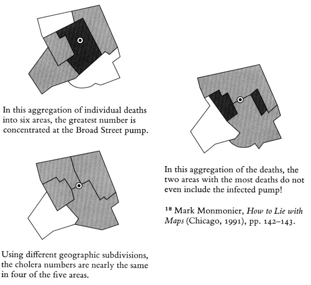 Good and
          Bad Aggregations of John Snow Map Data