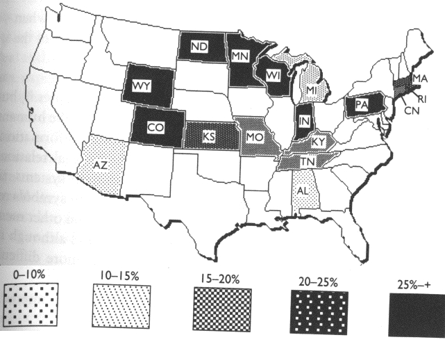US radon levels - better illustration