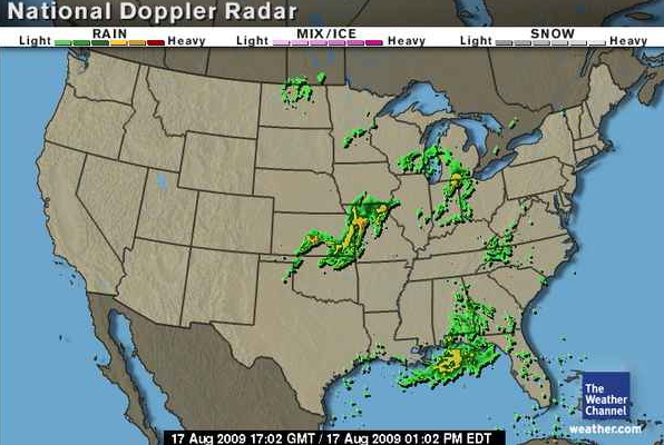 doppler radar map