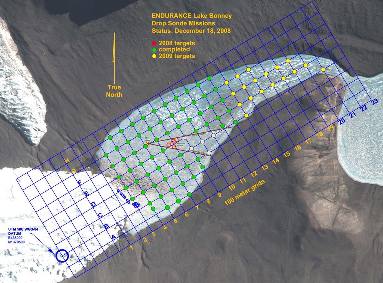 Lake Bonney Mapping Mission
      2008