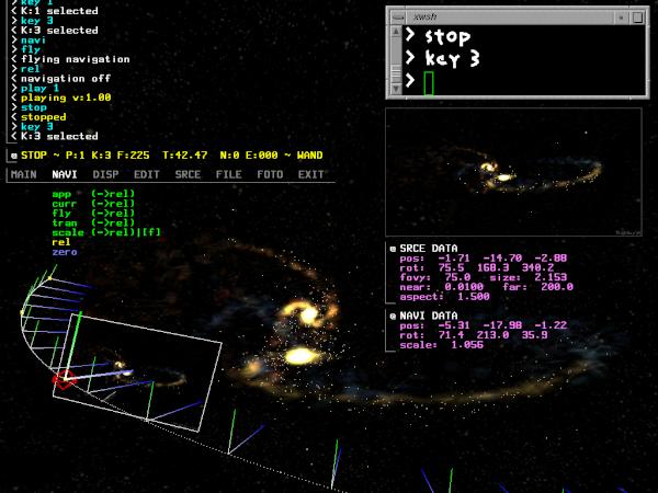 Classic CAVE virtual director
          interface from NCSA