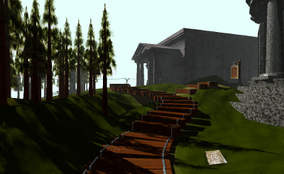 Screenshot from Myst