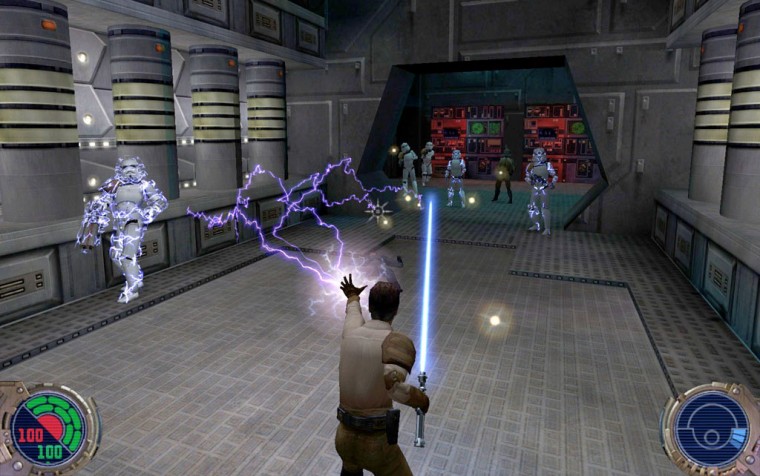 Screenshot from Jedi Knight