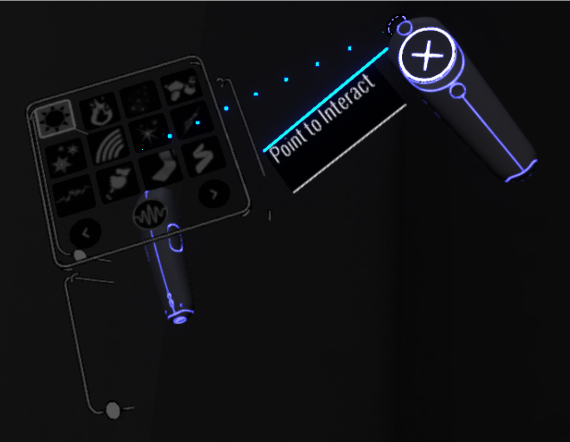 Tilt Brush UI