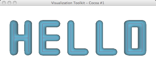 implicit modelling of "hello"