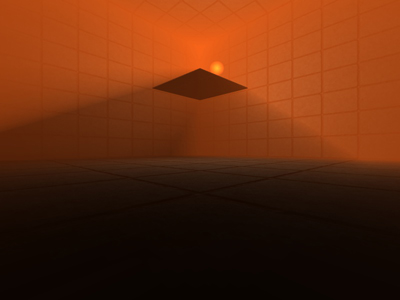 shadows in fog