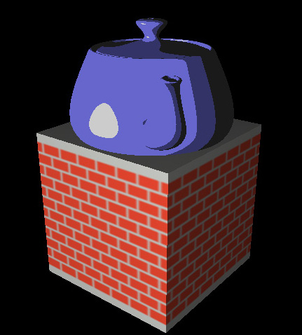 second pic of toon teapot on brick base