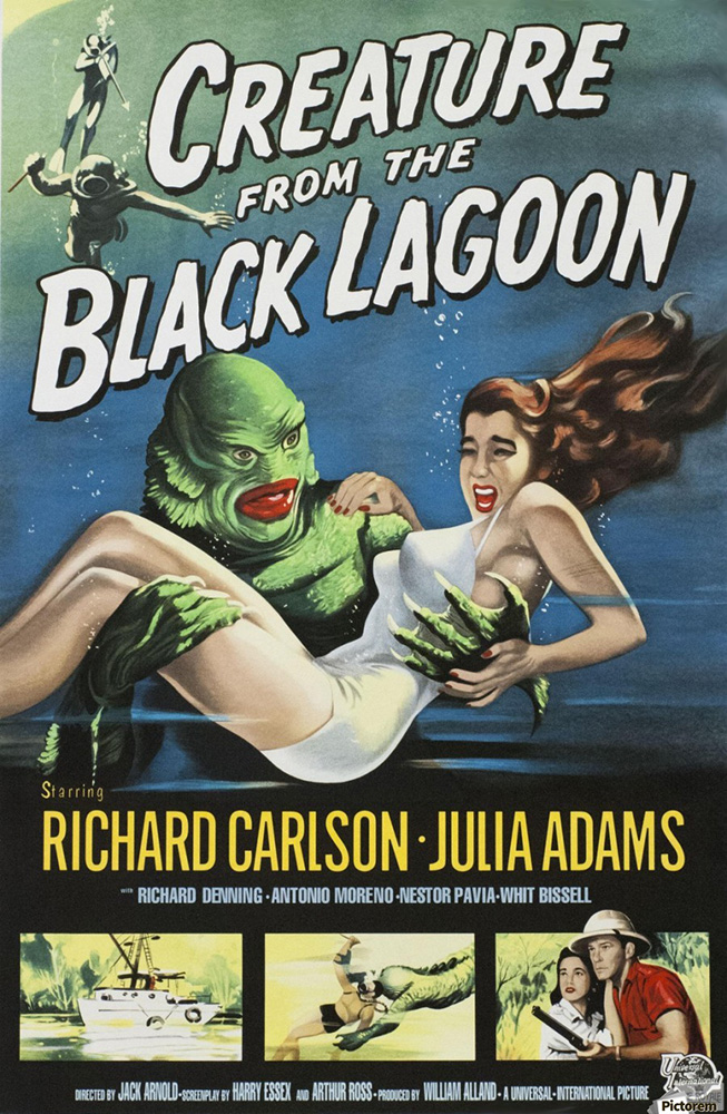 Creature
                  from the Black Lagoon Poster