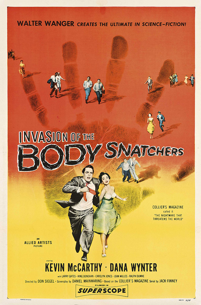 Invasion of the Body
                    Snatchers Poster