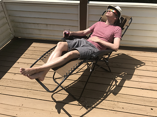 Watching the eclipse
