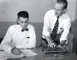 Bill McGee and Dan McCracken, 1953.