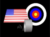 A flag and a target

Description automatically generated
