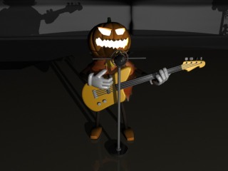 Guitar/Vocals - Jack'O'Lantern