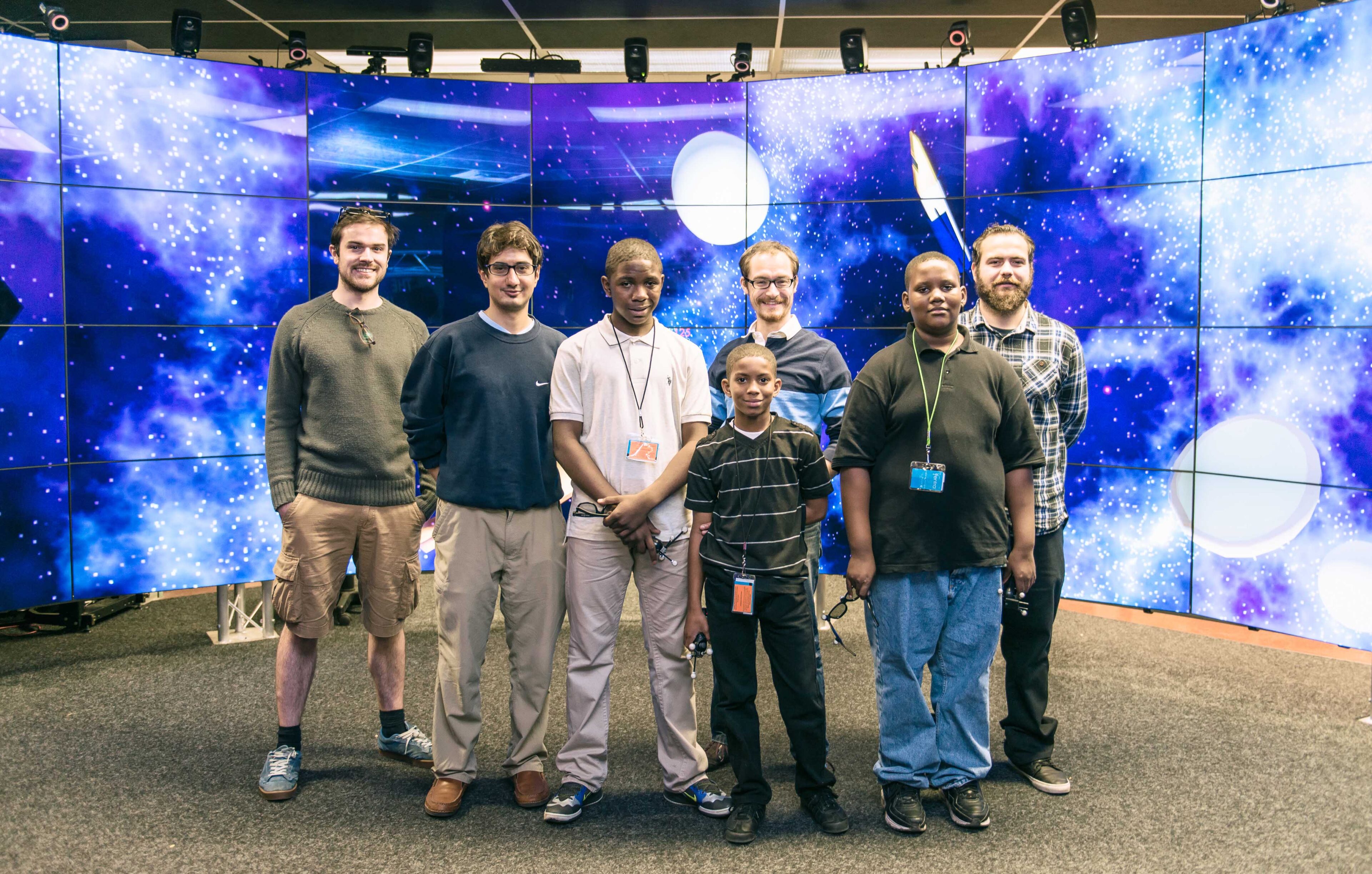 Middle-school kids create a virtual future in 3-D