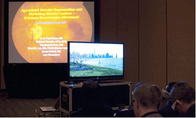 Teaching Doctors Using Stereoscopic Imaging at AAO 2009