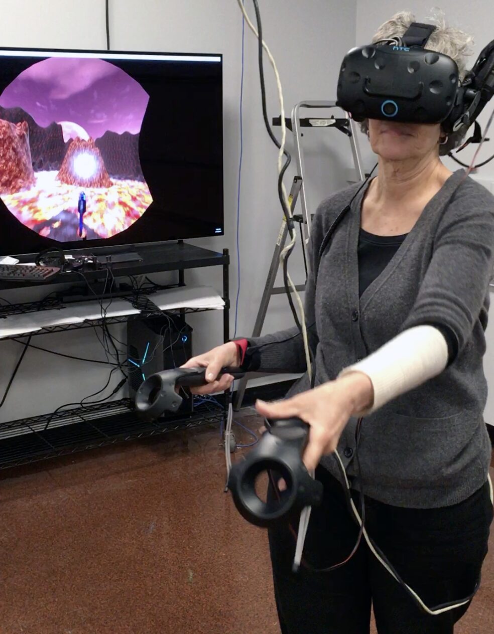 Virtual Reality Enhanced Physical Therapy