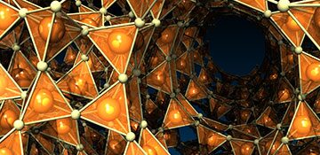 Simulating growth in silica structures
