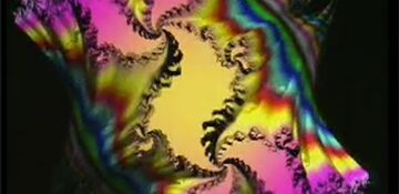 A two-dimensional Julia set animation