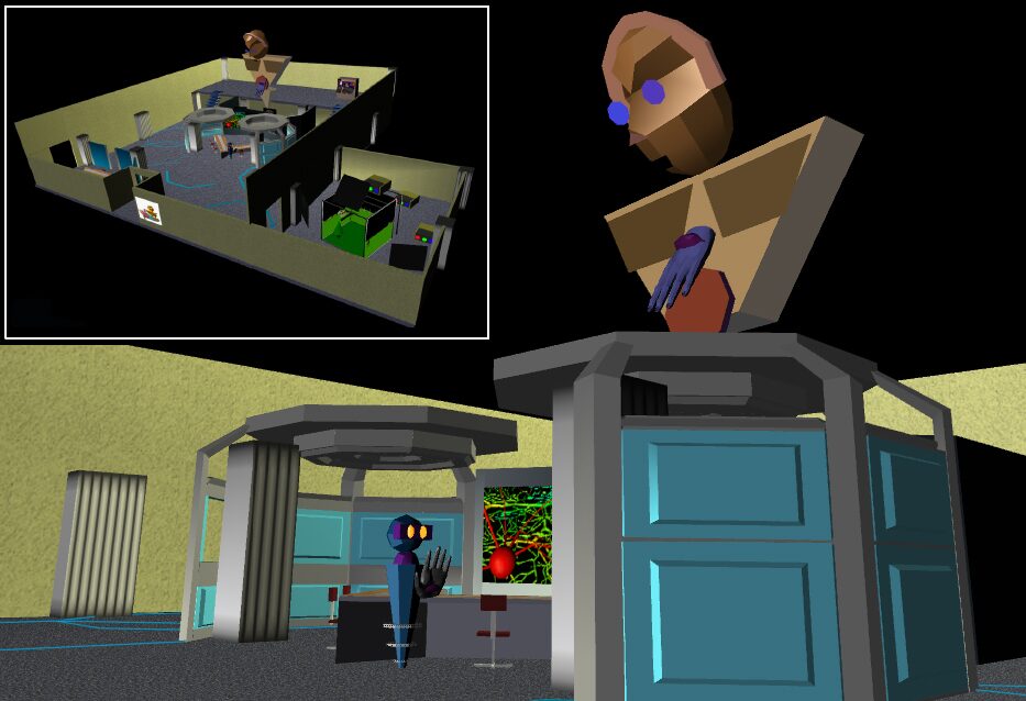 Issues in the Design of a Flexible Distributed Architecture for Supporting Persistence and Interoperablility in Collaborative Virtual Environments