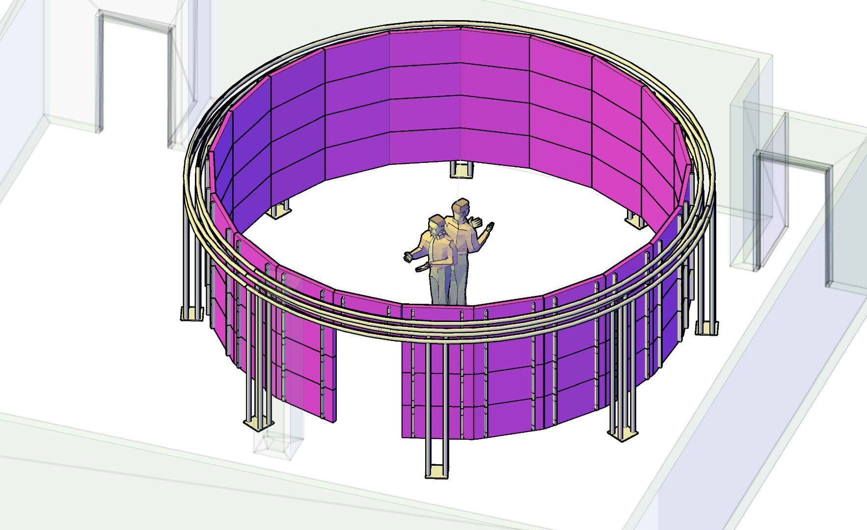 The Walls of the Visualization Cave