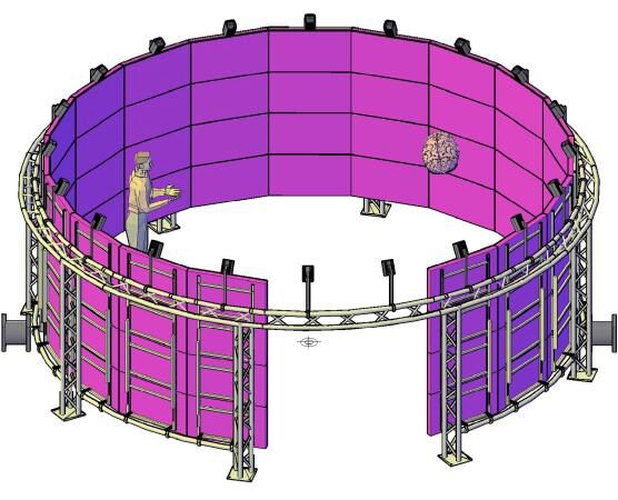 Dynamic Audio Imaging in Radial Virtual Reality Environments