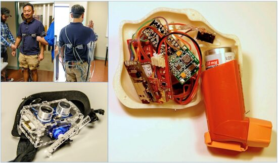Professors Jason Leigh and Robert Kenyon teach the first Human Augmentics class