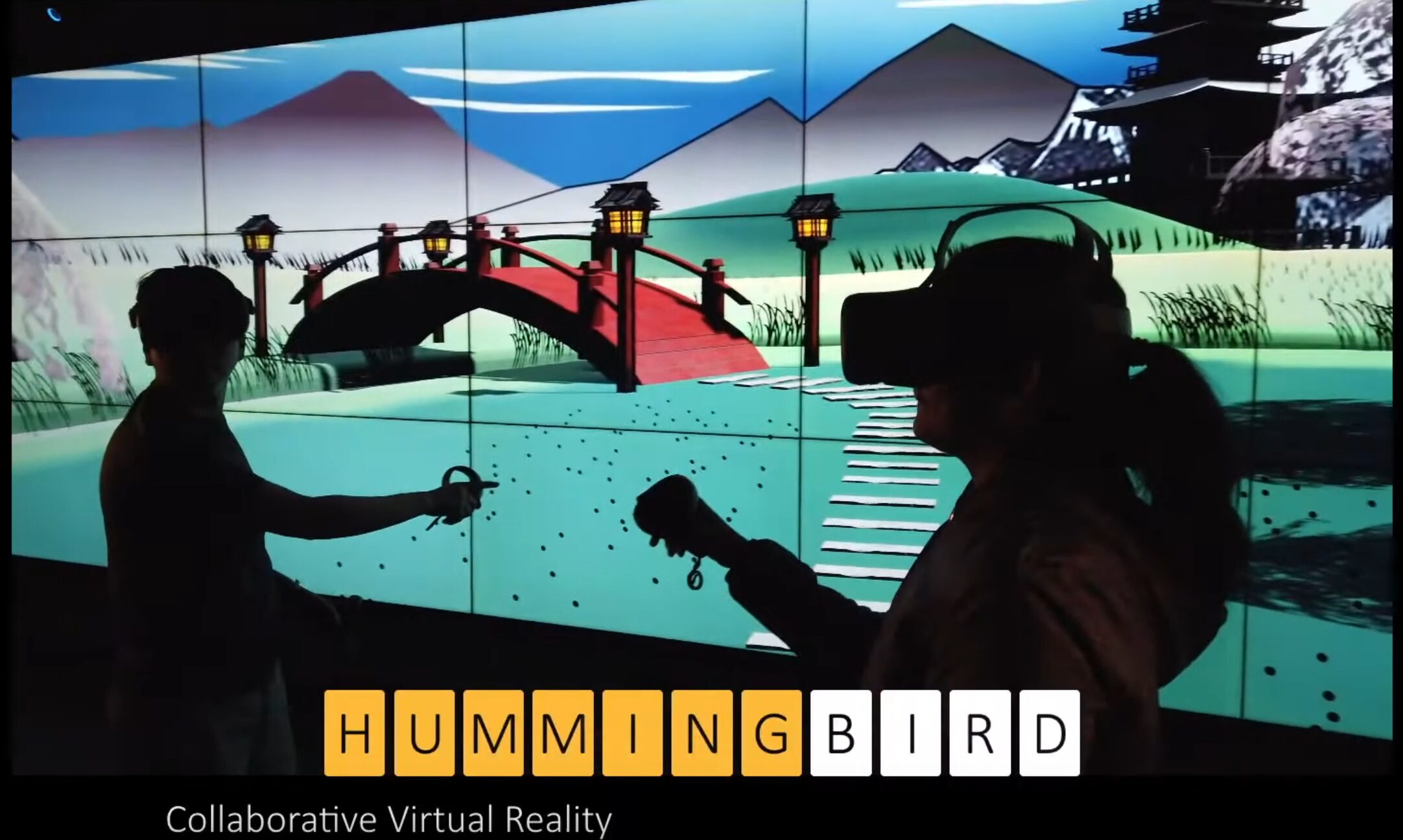 Pilot Performances of HUMMINGBIRD Collaborative Virtual Reality for Tele-Immersive Interactive Theater