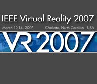 Tom Peterka Wins Best Paper at IEEE VR2007