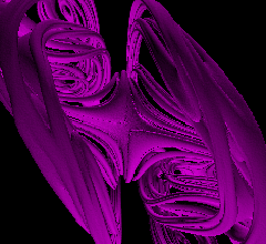 Visualization of the surface of a Julia Set