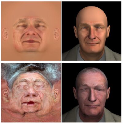 Designing an Expressive Avatar of a Real Person