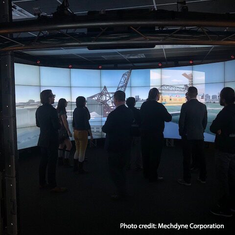 Mechdyne Open House at UIC/EVL Showcases expanded riverwalk concepts for Chicago