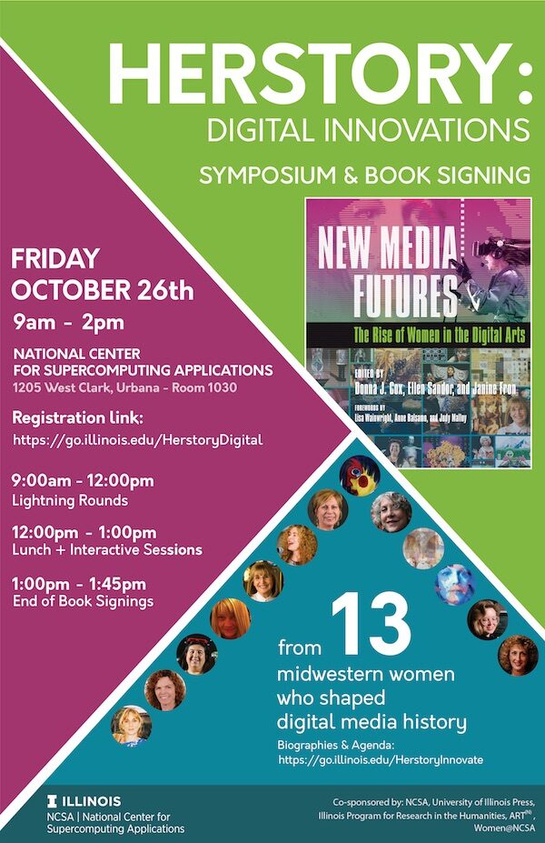 UIC Electronic Visualization Laboratory Graduates and Staff Participate in Symposium Herstory: Digital Innovations