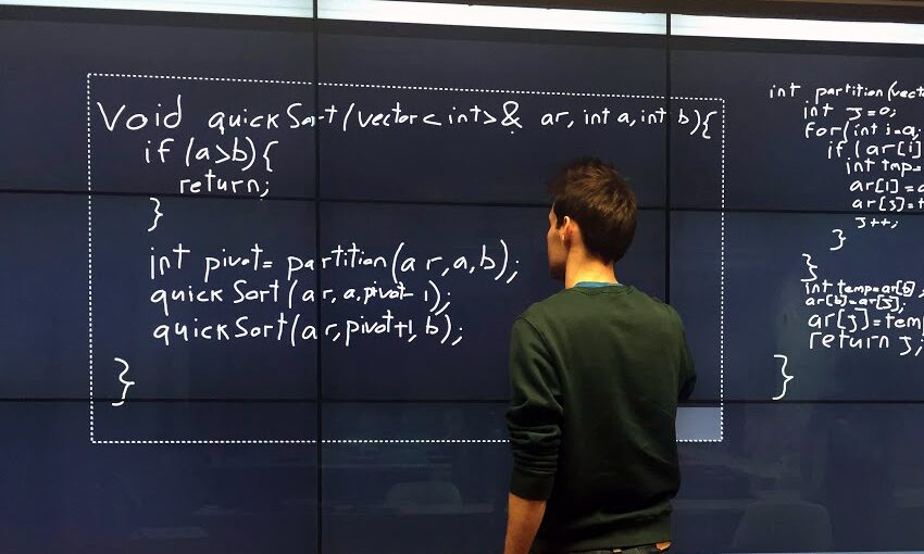 SAGEBoard: a Whiteboard for Large Multitouch Displays