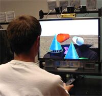 Personal Varrier: Autostereoscopic Virtual Reality for Distributed Scientific Visualization