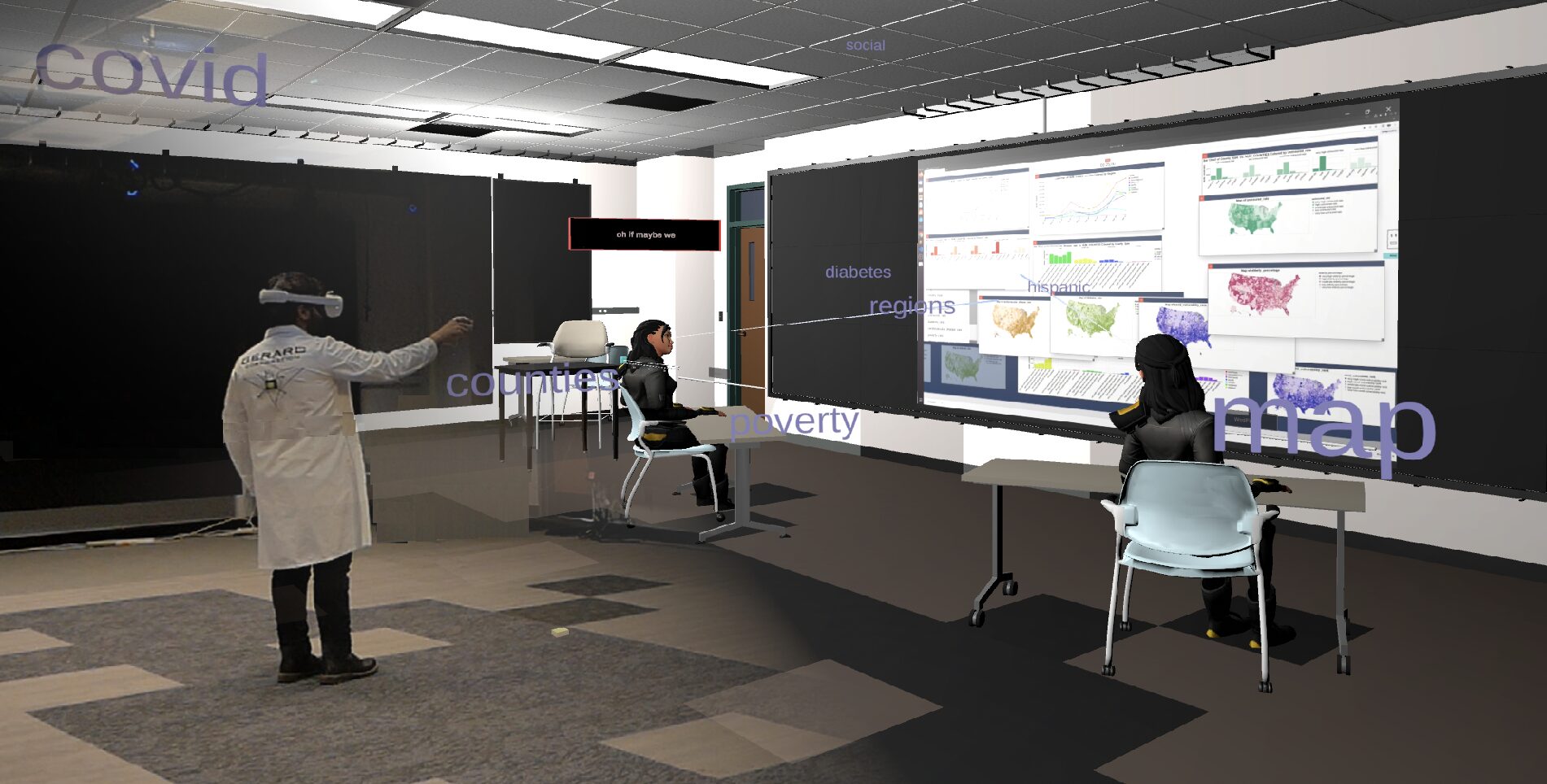Using Personal Situated Analytics (PSA) to Interpret Recorded Meetings