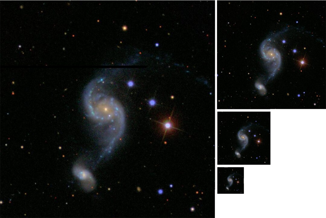Panning and Zooming the Observable Universe with Prefix-Matching Indices and Pixel-Based Overlays