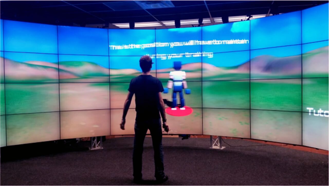 Andrea Rottigni Thesis Presentation: Serious Games for Virtual Rehabilitation in a Large Scale Virtual Reality Environment