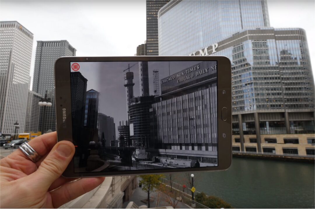 Riverwalk: Incorporating Historical Photographs in Public Outdoor Augmented Reality Experiences