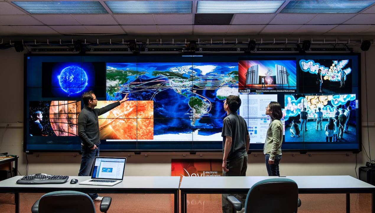 Multi-User Centered Resource Scheduling for Large Scale Display Wall Environments