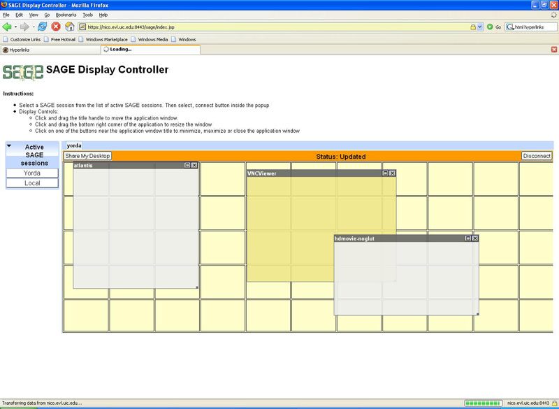SAGE Display Controller