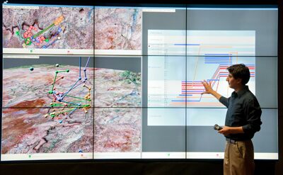 MS Thesis Defense - <em>SocioScape - Spatio-temporal Visual Analysis of Group Dynamics in Social Networks</em>