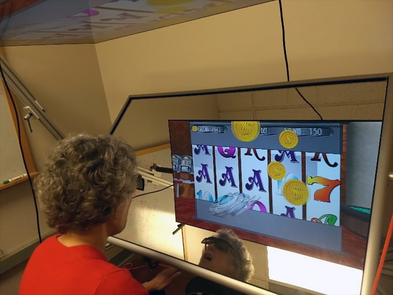 Virtual Slots Game for Rehabilitation Exercises