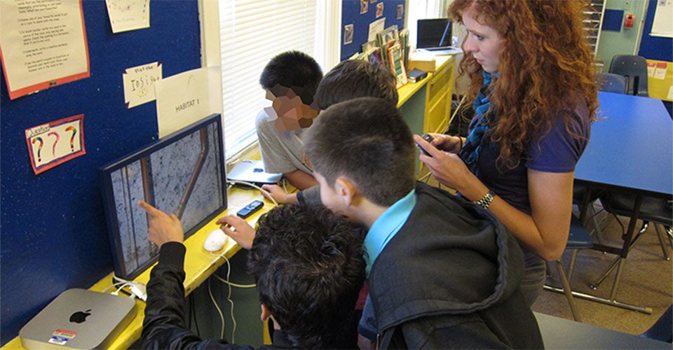 Wallcology: Technology based learning and scientific inquiry