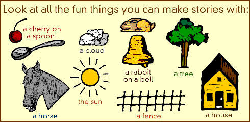 Fun things to make stories with
