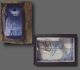 Joseph Cornell, Andromeda (Sand Fountain) and untitled (Canis Major constellation)