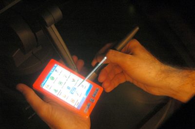 Functional Virtual Reality Prototype of a PDA interacted with a virtual stylus