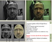 Screen Shot of Face Detection